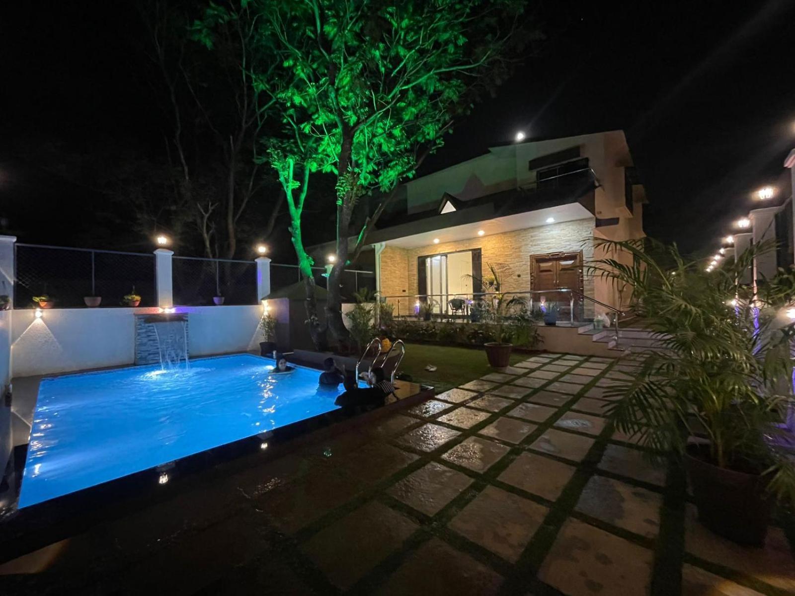 Lavish Villa - 3 Bhk Pool With Lawn Lonavala Ngoại thất bức ảnh