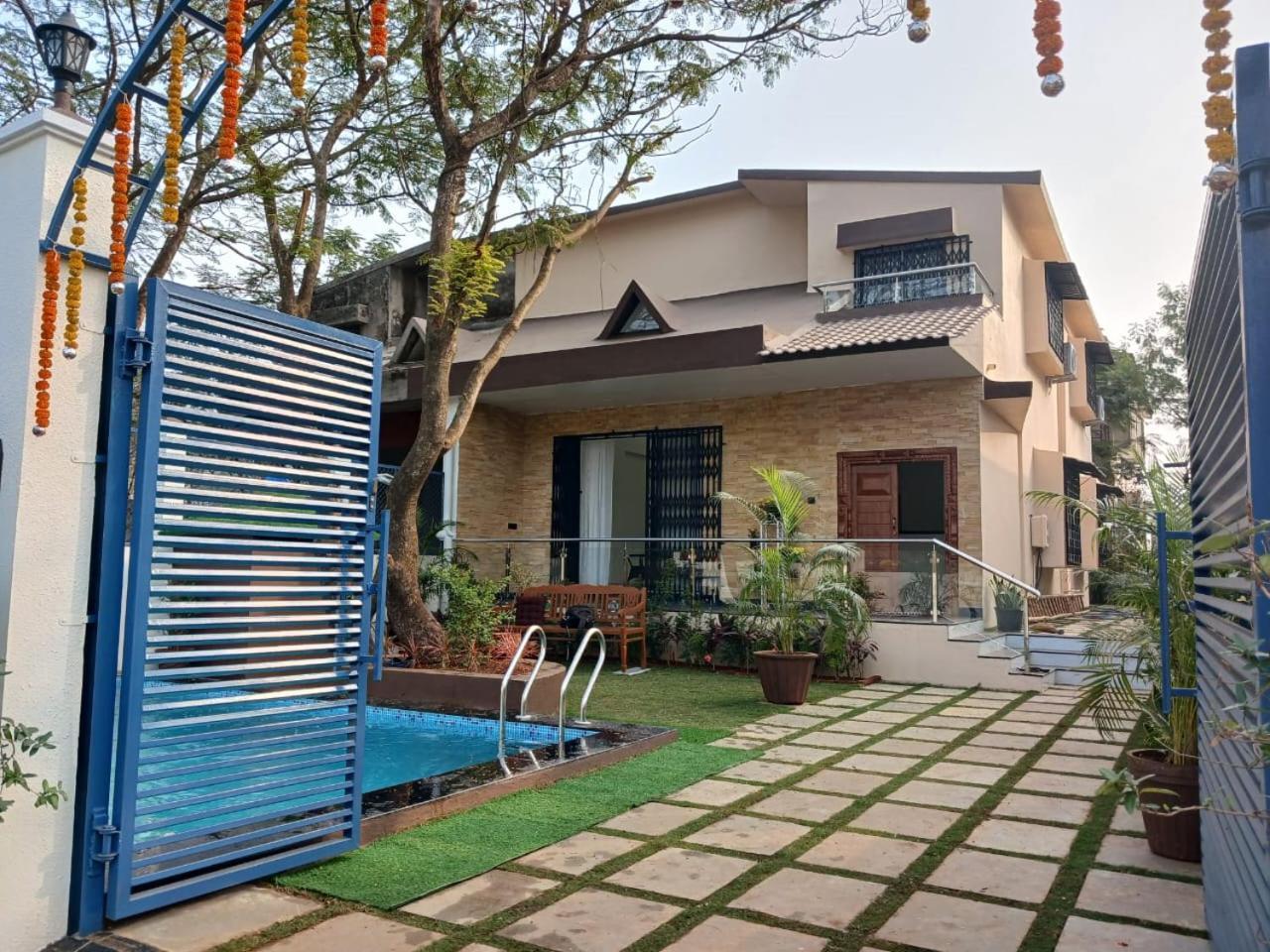 Lavish Villa - 3 Bhk Pool With Lawn Lonavala Ngoại thất bức ảnh